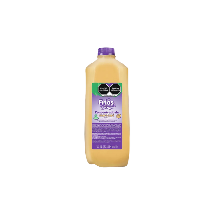 CONCENTRADO FRIOS DE 1 L SABOR MARACUYÁ - CONCENTRADO DE PULPA DE FRUTA NATURAL - Concentrados Fríos de Kitchen Experts