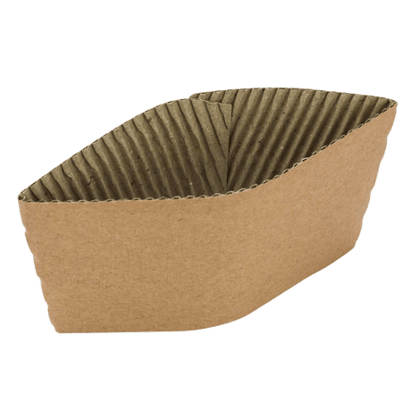 Fajilla para vaso caliente de Café | para vasos de 12 oz, 16 oz y 20 oz | Papel Kraft - Kitchen Experts KEXEquipo para cafeteríaKaratKitchen Experts KEX