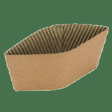 Twinco Fajilla Vaso Caliente Café Vasos Papel Kraft 12 Oz para cafeterías | Kitchen Experts KEX