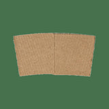 Twinco Fajilla Vaso Caliente Café Vasos Papel Kraft 12 Oz para cafeterías | Kitchen Experts KEX