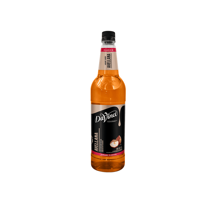 DAVINCI HAZELNUT SYRUP 1 LITER BOTTLE