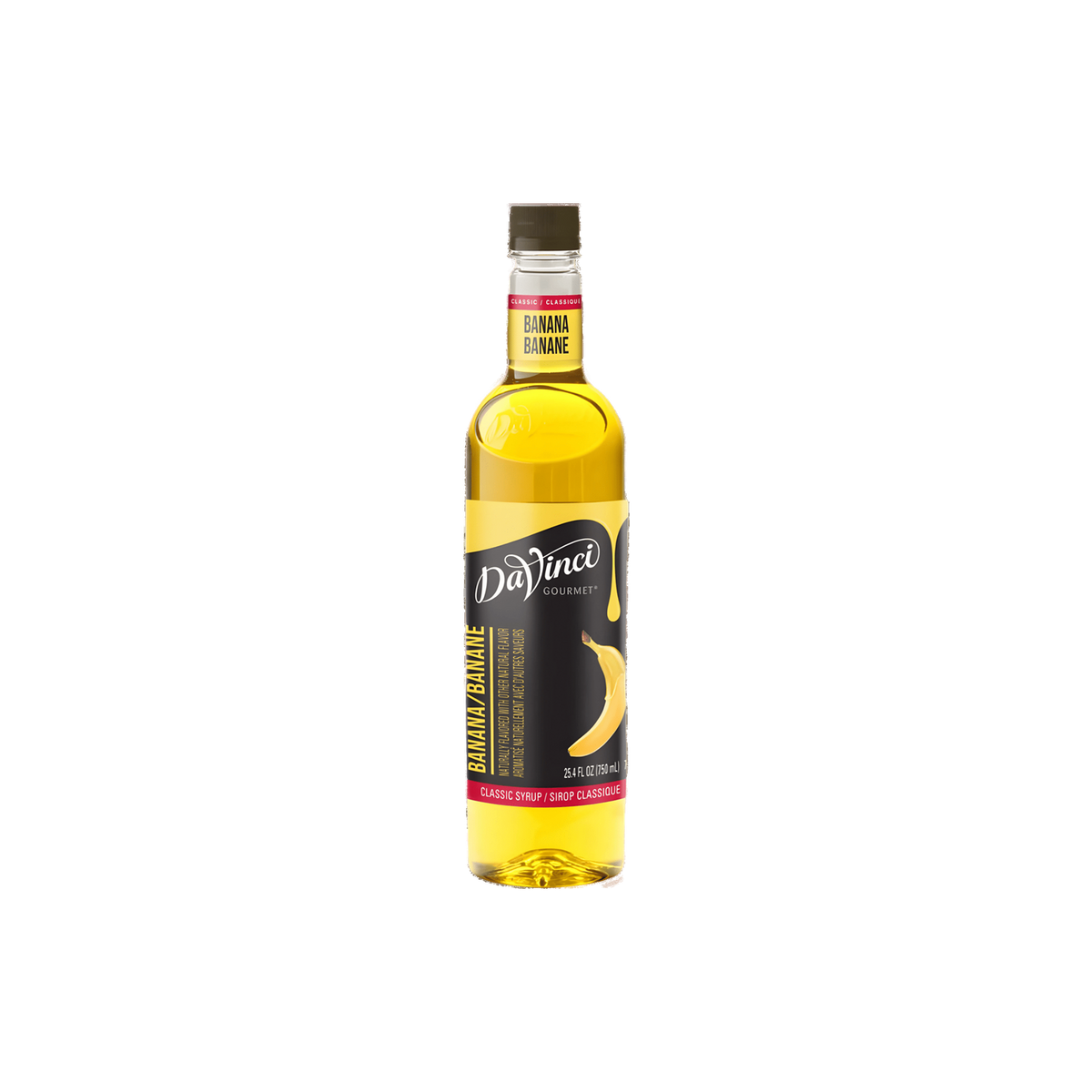 Jarabe DaVinci Banana Botella 750 Mililitros