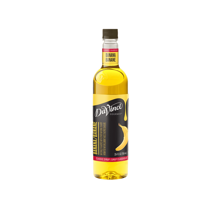 JARABE DAVINCI BANANA BOTELLA 750 MILILITROS