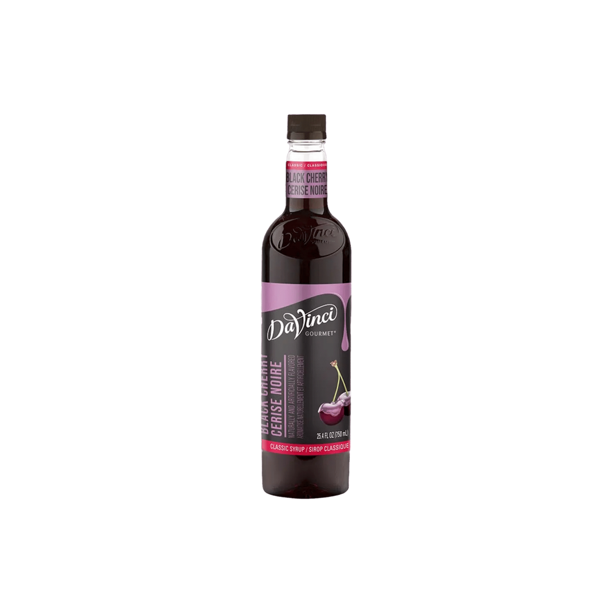 Jarabe DaVinci Black Cherry Botella 750 ml