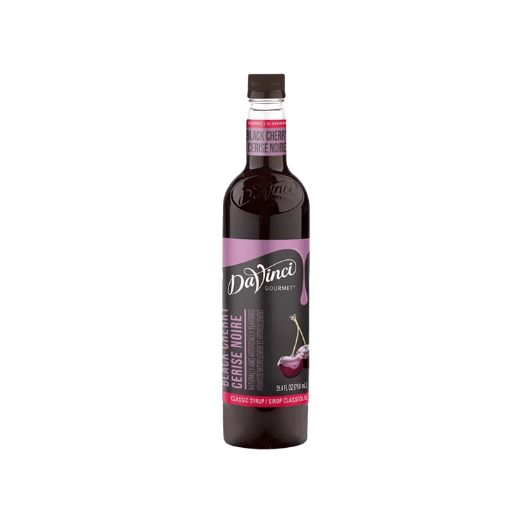 JARABE DAVINCI BLACK CHERRY BOTELLA 750 ML