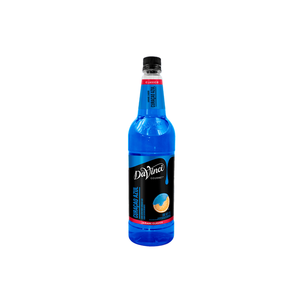 Jarabe DaVinci Blue Curacao Botella 1 Litro