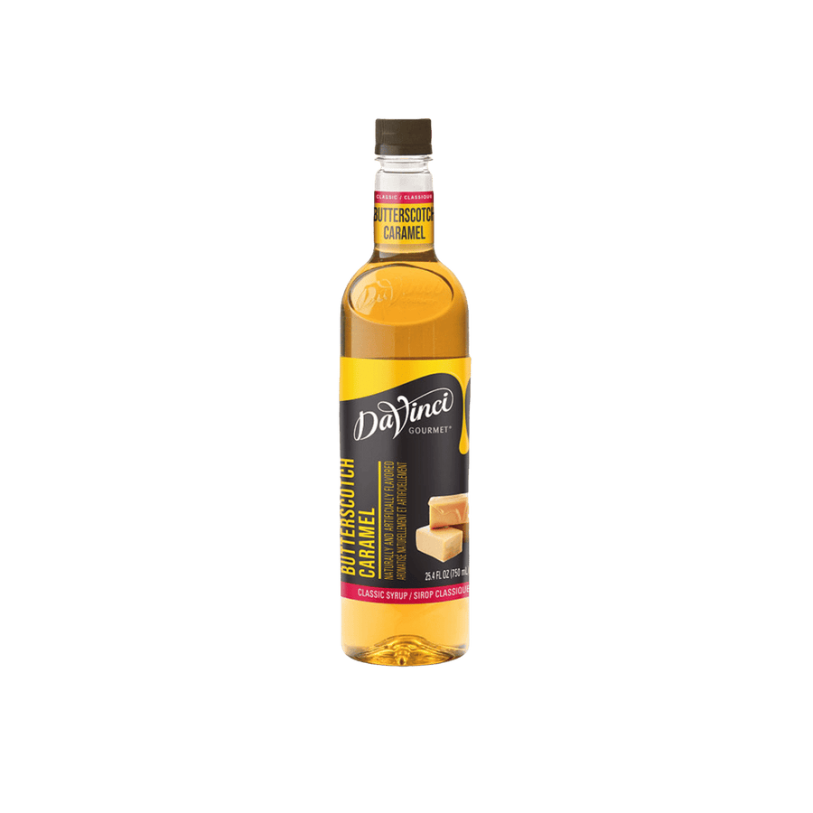 DaVinci Jarabe Butterscotch 750 Mililitros para cafeterías | Kitchen Experts KEX