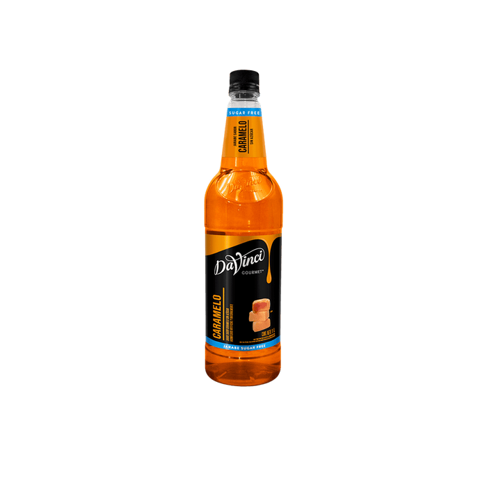 JARABE DAVINCI CARAMELO SUGAR FREE BOTELLA 1 LITRO