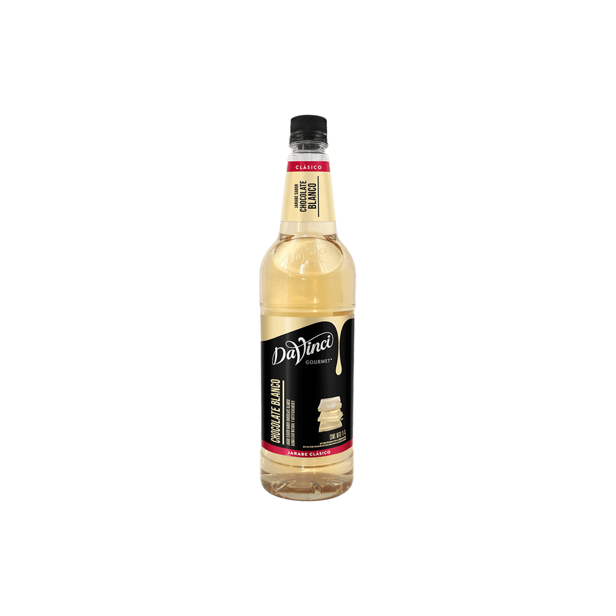 Jarabe DaVinci Chocolate Blanco Botella 1 Litro