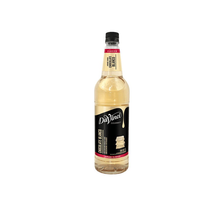 DAVINCI WHITE CHOCOLATE SYRUP 1 LITER BOTTLE
