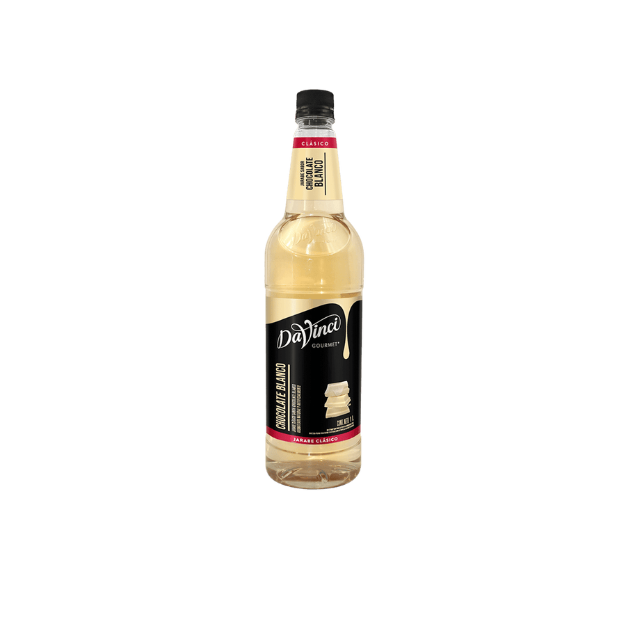 DaVinci Jarabe Chocolate Blanco 1 Litro para cafeterías | Kitchen Experts KEX