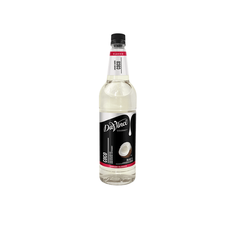 DAVINCI COCONUT SYRUP 1 LITER BOTTLE