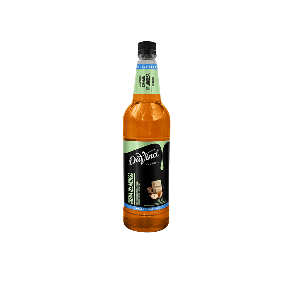 JARABE DAVINCI CREMA IRLANDESA SUGAR FREE 1 LITRO