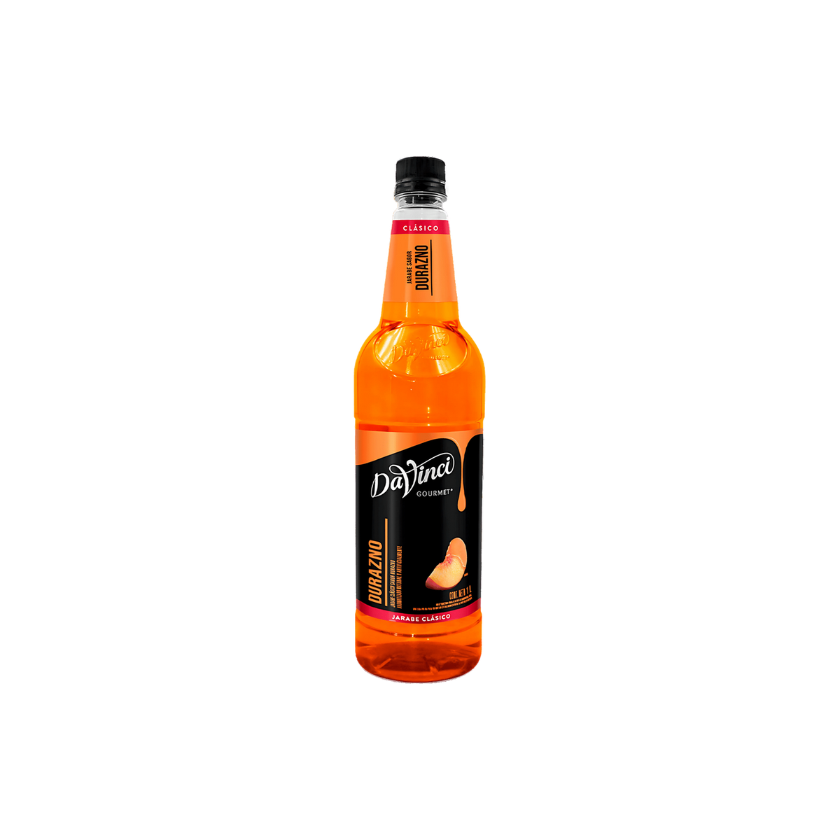 Jarabe DaVinci Durazno Botella 1 Litro