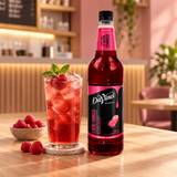 Jarabe DaVinci Frambuesa Tea Botella 1 Litro en bebida preparada, imagen de ambiente KEX