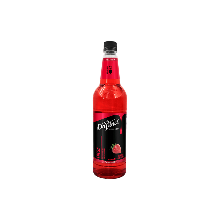 Jarabe DaVinci Fresa Botella 1 Litro