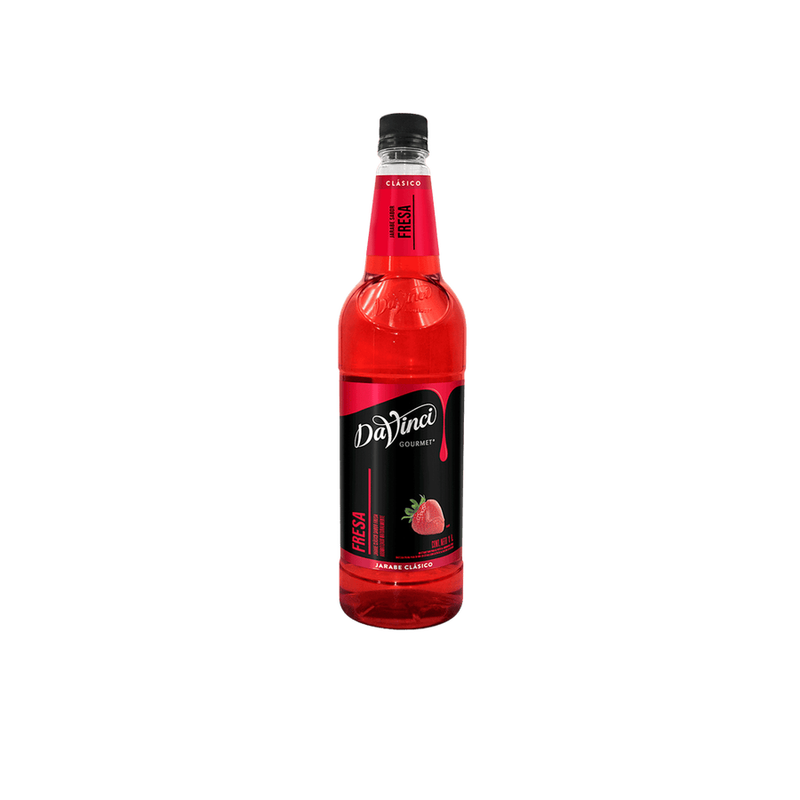 DaVinci Jarabe Fresa 1 Litro para cafeterías | Kitchen Experts KEX