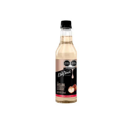 Jarabe DaVinci Gourmet Sabor Avellana 375ml | Syrup para Café, Frappé y Bebidas Especiales