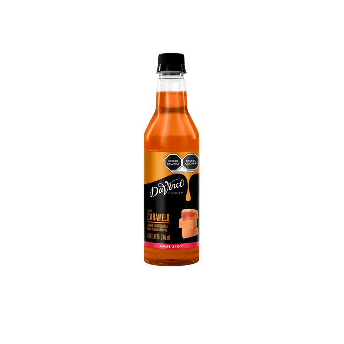 Jarabe DaVinci Gourmet Sabor Caramelo 375ml de KEX Kitchen Experts. Dulzura cremosa ideal para café, frappés, postres y bebidas gourmet.