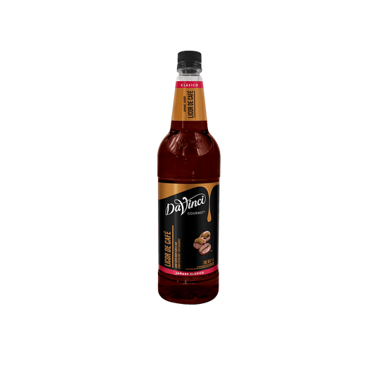 DaVinci Jarabe Licor Cafe 1 Litro para cafeterías | Kitchen Experts KEX