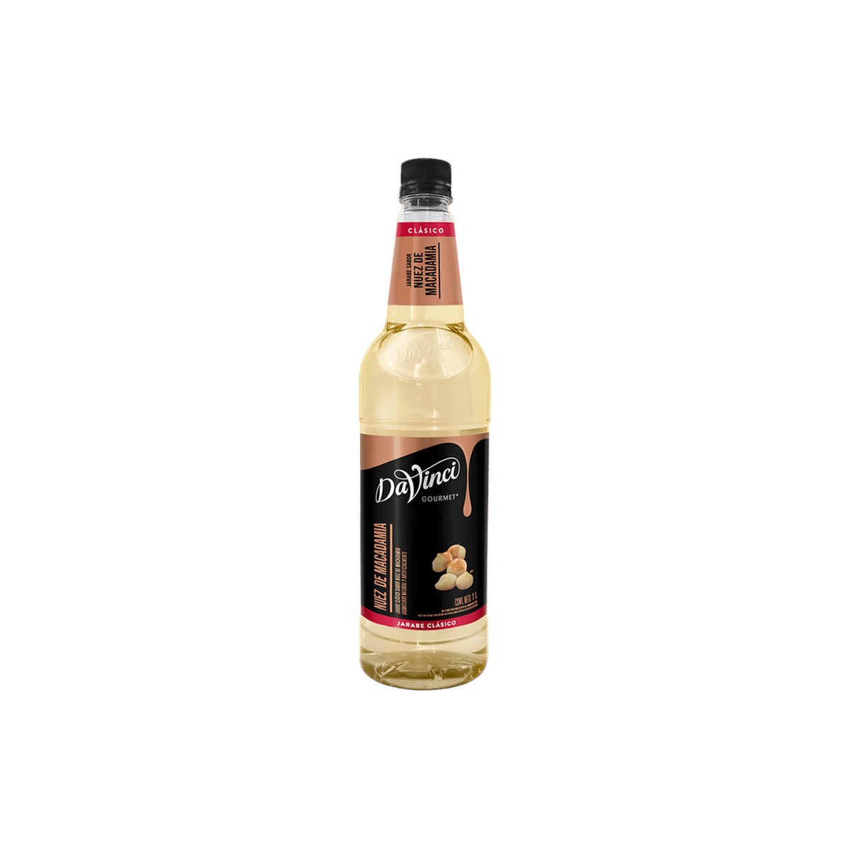 Jarabe DaVinci Macadamia Nut Botella 1 Litro