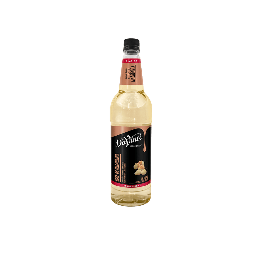 DaVinci Jarabe Macadamia Nut 1 Litro para cafeterías | Kitchen Experts KEX