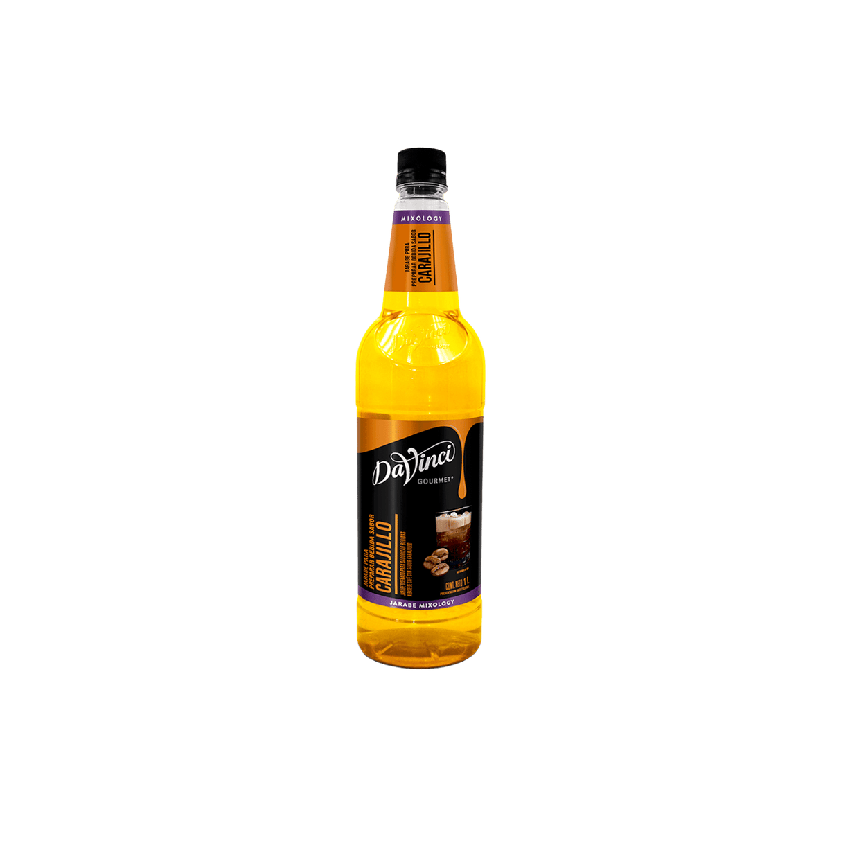 JARABE DAVINCI MIXOLOGIA CARAJILLO BOTELLA 1 LITRO - Kitchen Experts KEXJarabesDavinciKitchen Experts KEX