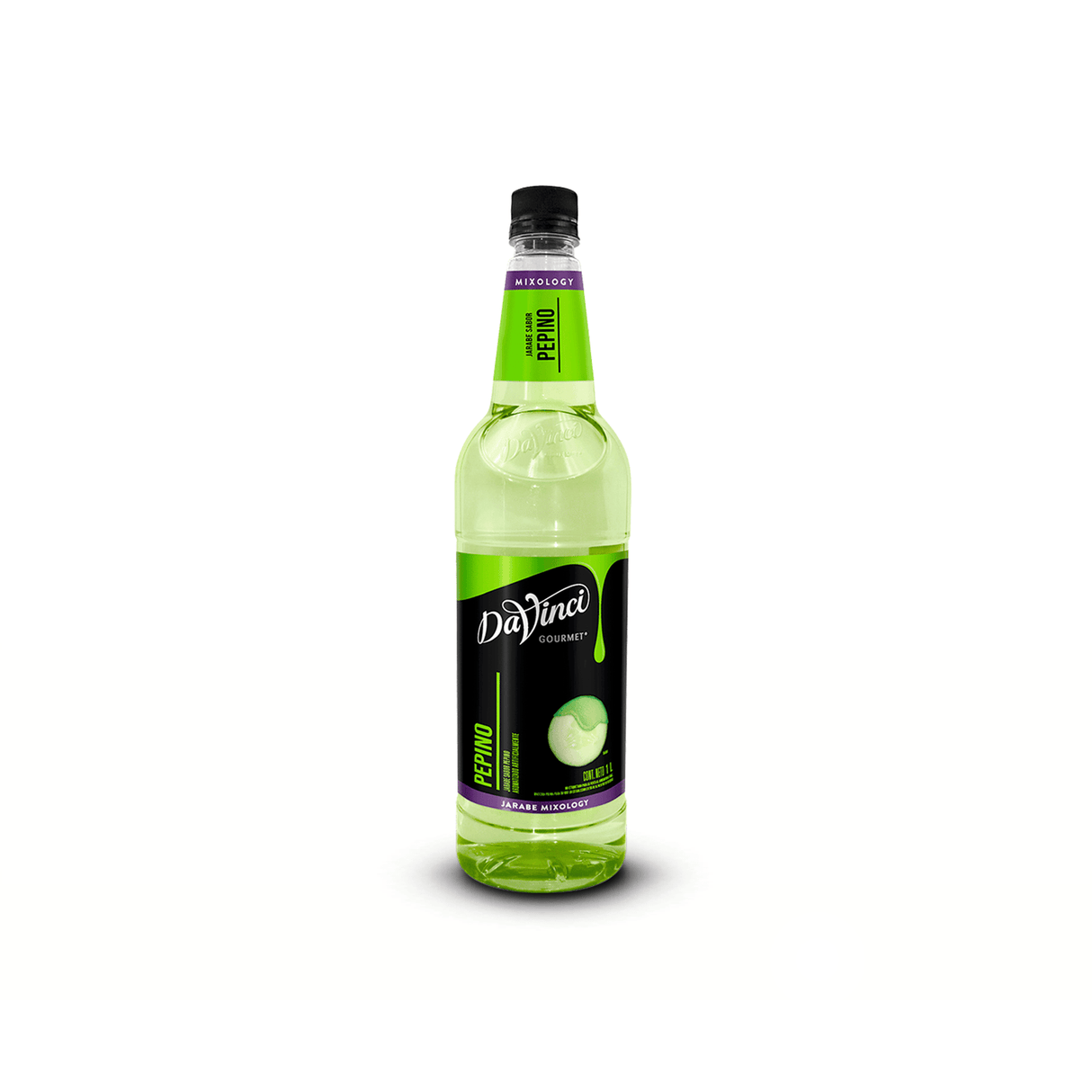 JARABE DAVINCI MIXOLOGIA PEPINO BOTELLA 1 LITRO - Kitchen Experts KEXJarabesDavinciKitchen Experts KEX