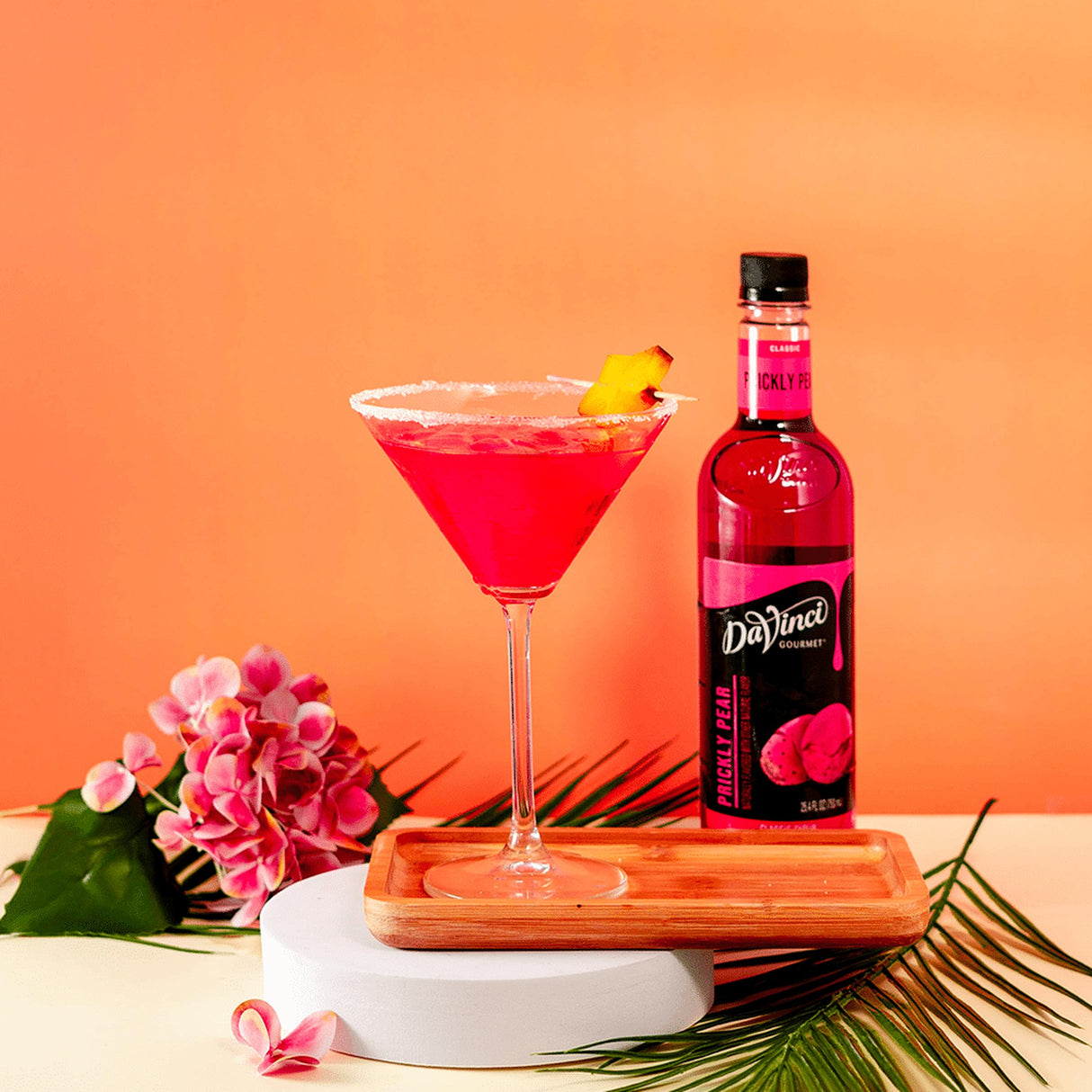 Jarabe DaVinci Prickly Pear Tuna 750 ml - bebida preparada