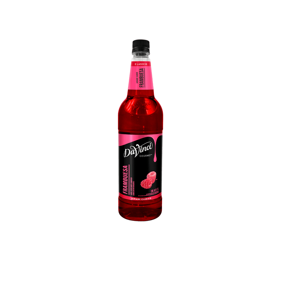 DaVinci Jarabe Raspberry Frambuesa 1 Litro para cafeterías | Kitchen Experts KEX
