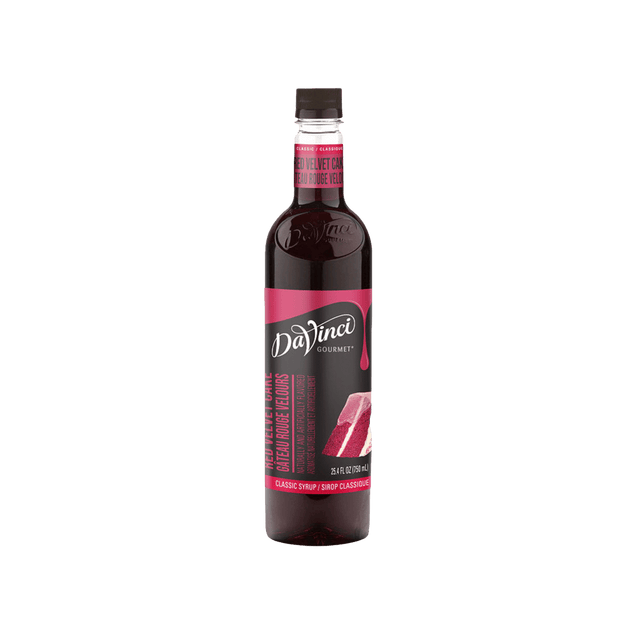 JARABE DAVINCI RED VELVET BOTELLA 750 MILILITROS