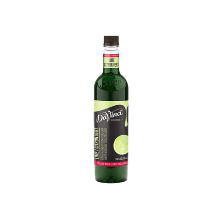 Jarabe DaVinci Gourmet Sabor Lima 750ml | KEX Kitchen Experts - Syrup Cítrico para Café, Cocteles y Bebidas Gourmet