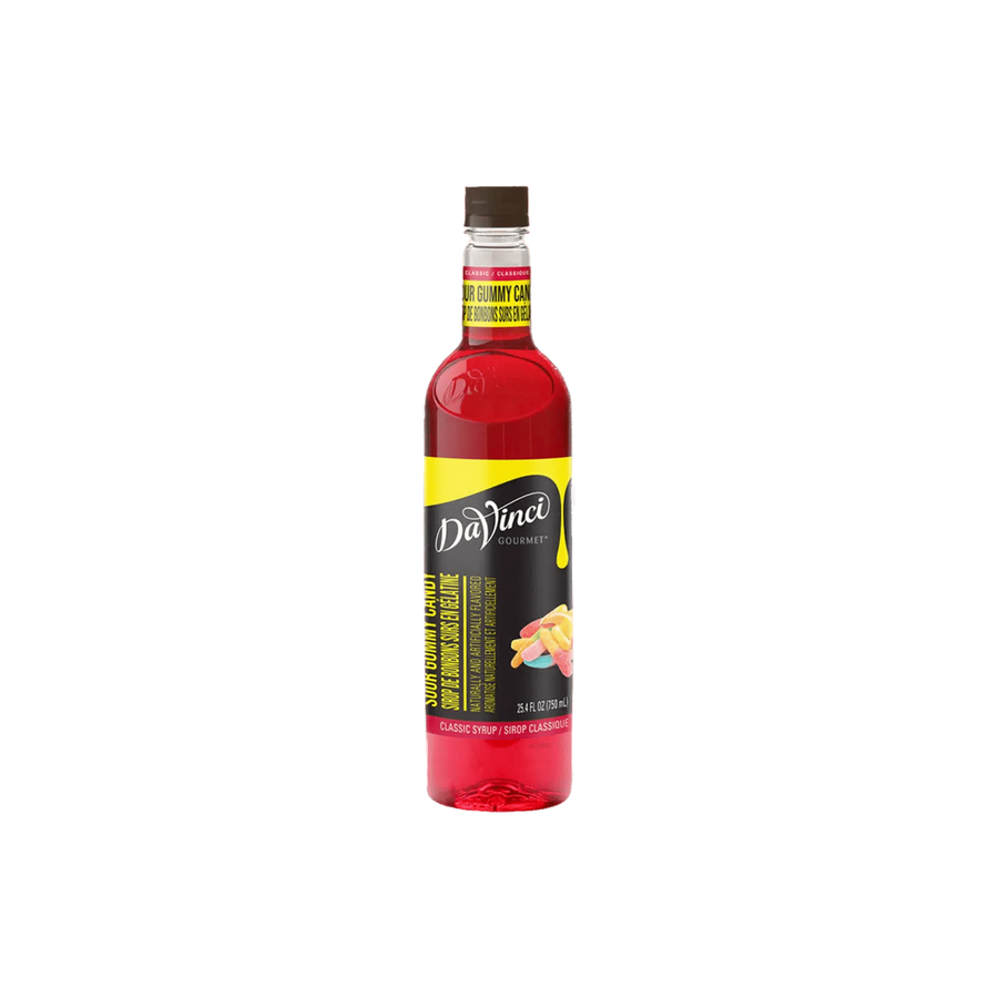 Jarabe DaVinci Sour Gummy Candy Botella 750 ml