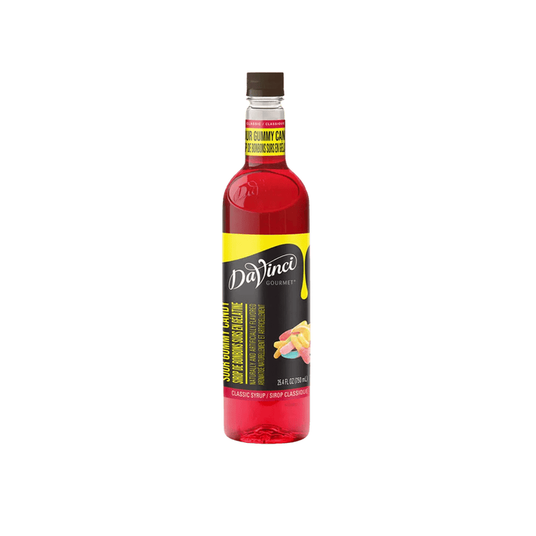 JARABE DAVINCI SOUR GUMMY CANDY BOTELLA 750 ML