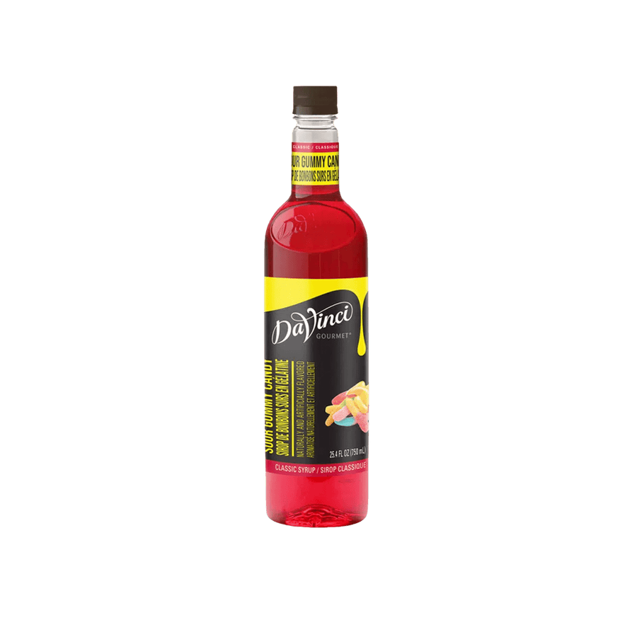 DaVinci Jarabe Sour Gummy Candy 750 Ml para cafeterías | Kitchen Experts KEX