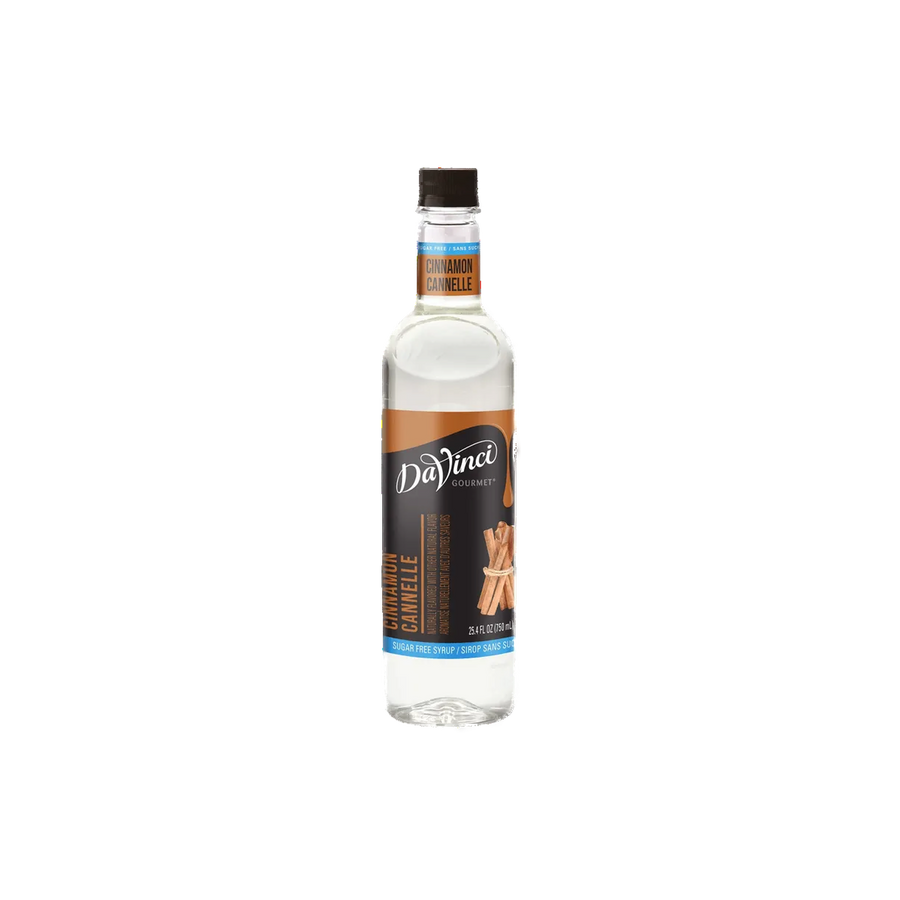 Jarabe DaVinci Sugar Free Sabor Canela Botella 750 ml