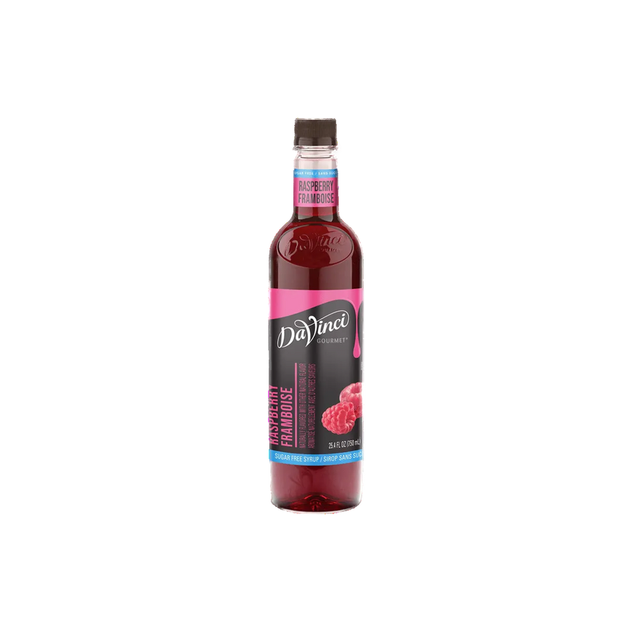 Jarabe DaVinci Sugar Free Sabor Frambuesa Botella 750 ml