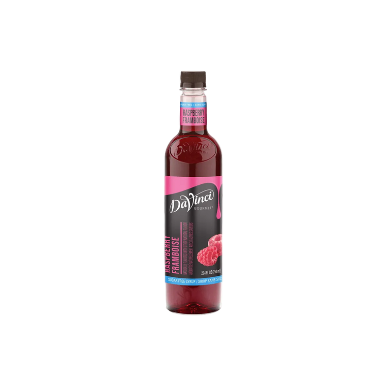 JARABE DAVINCI SUGAR FREE SABOR FRAMBUESA BOTELLA 750 ML