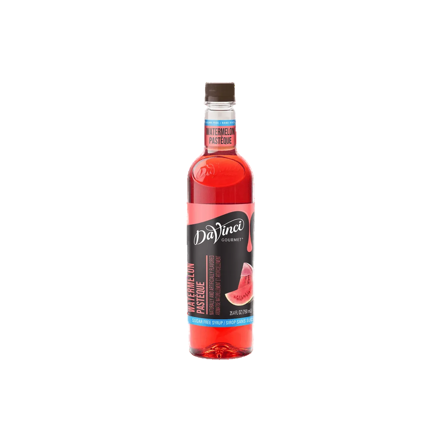 Jarabe DaVinci Sugar Free Sabor Sandía Botella 750 ml