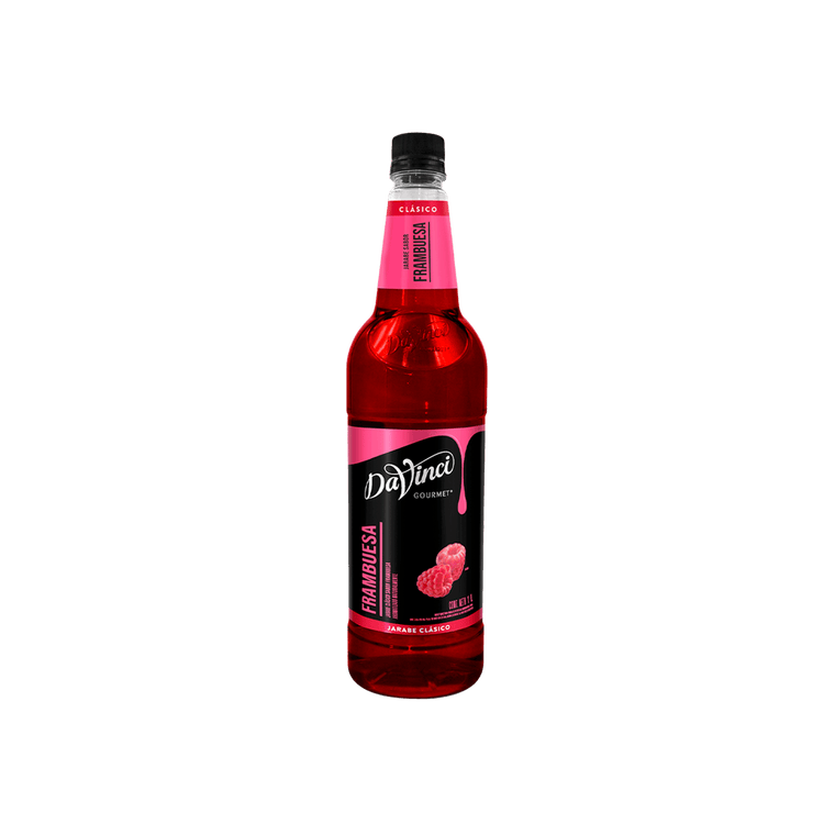 JARABE DAVINCI TE NEGRO FRAMBUESA BOTELLA 1 LITRO