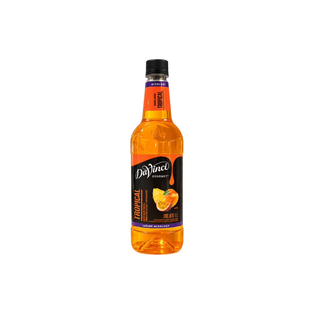 Jarabe DaVinci Tropical Mixología Botella 1 Litro