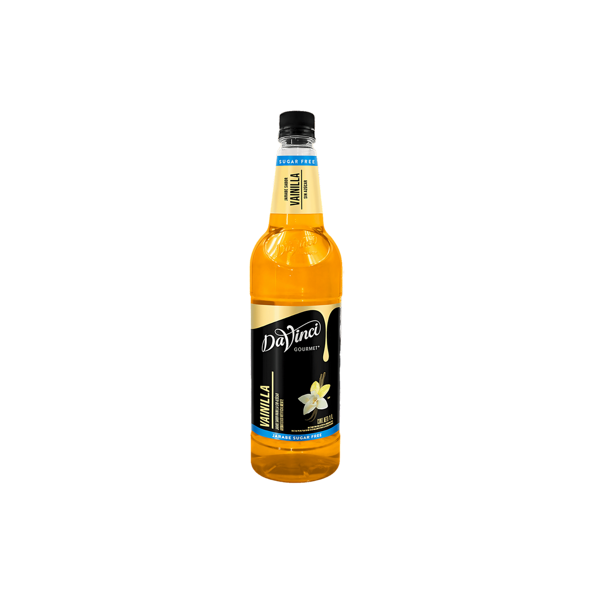 Jarabe DaVinci Vainilla Sugar Free Botella 1 Litro