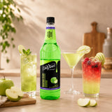 Jarabe Fruit Innnovation DaVinci Manzana Verde Botella 1 Litro - bebida preparada