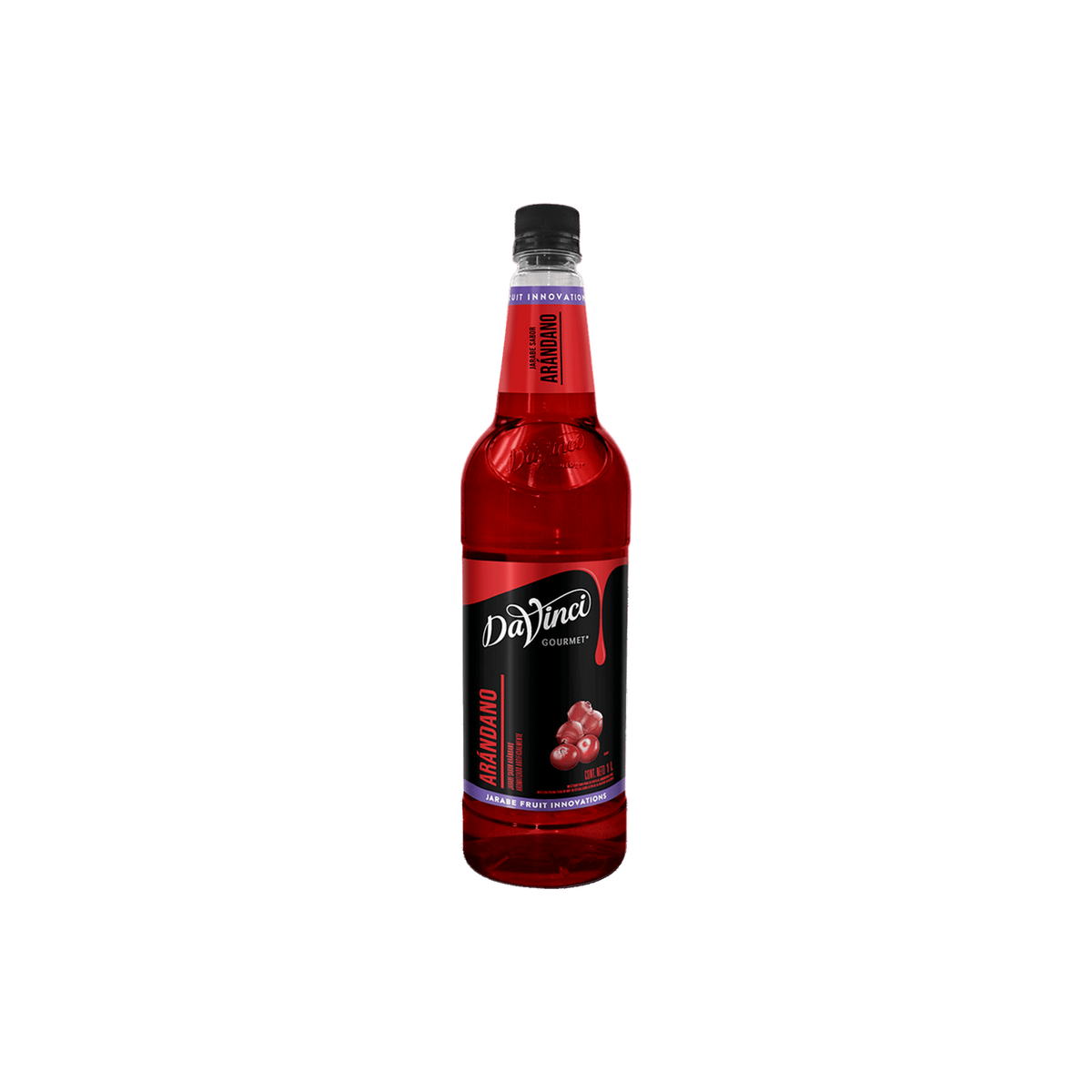 Jarabe Fruit Innovation DaVinci Arándano Botella 1 Litro