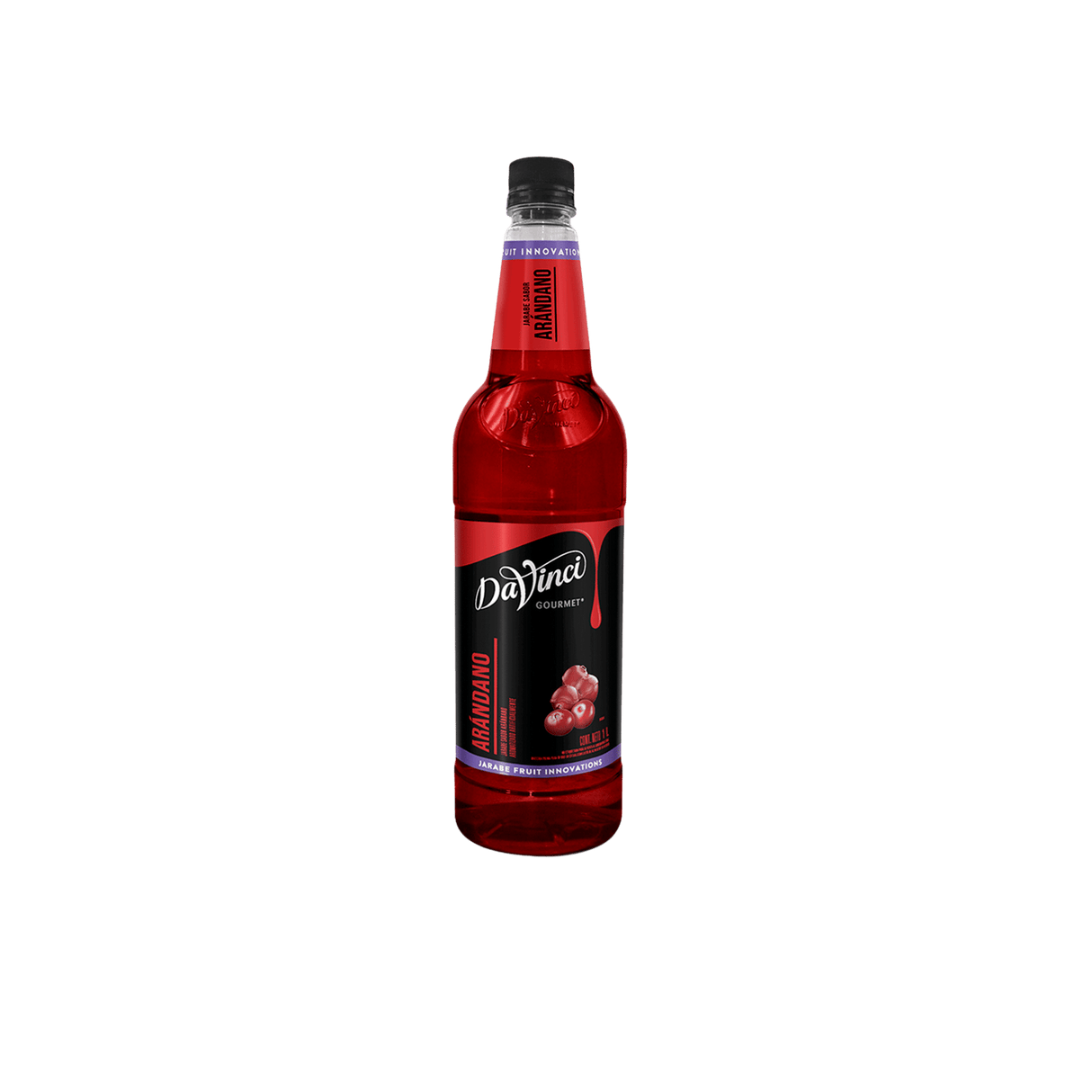 JARABE FRUIT INNOVATION DAVINCI ARANDANO BOTELLA 1 LITRO