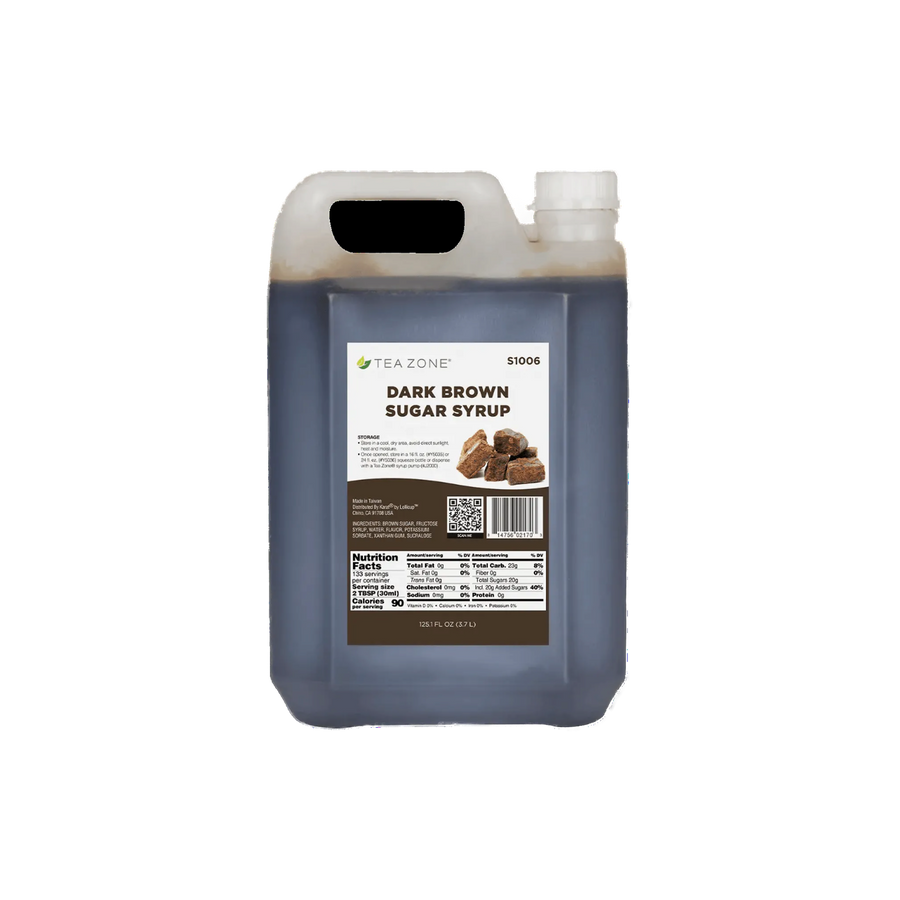 Jarabe Tea Zone sabor Dark Brown Sugar de 3.7 L