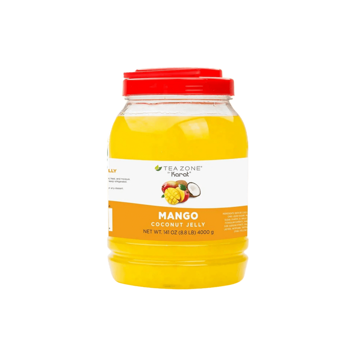 Jellys Mango Coco Tea Zone Bote 4 Kilogramos