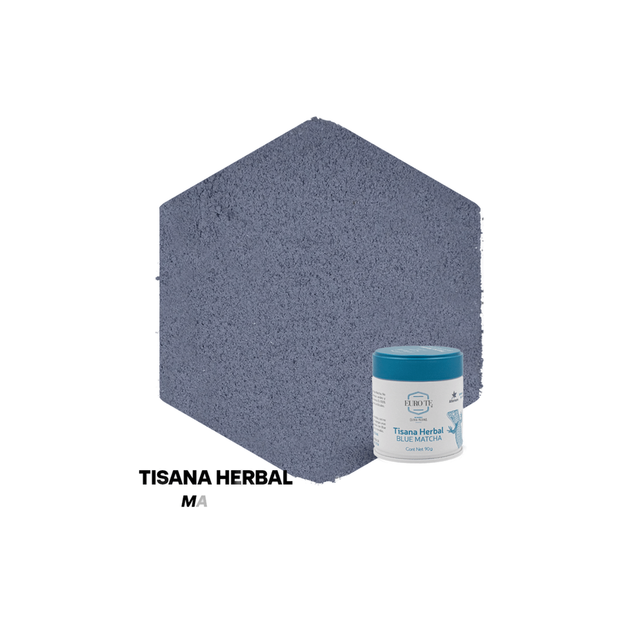 LATA TISANA HERBAL BLUE MATCHA EURO TE 90 GRAMOS