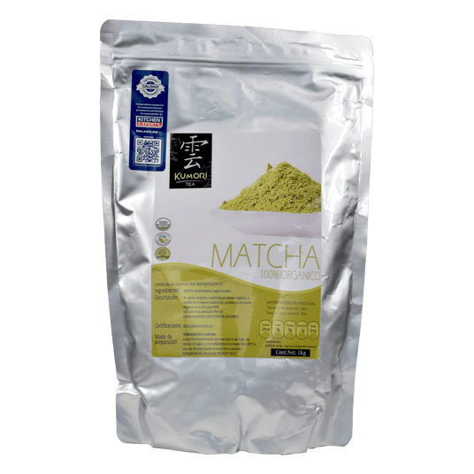 Tea Zone Matcha Organico Kumori 1 Kilogramo para cafeterías | Kitchen Experts KEX