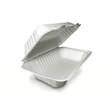 Clamshell Contenedor Biodegradable 22x14 cm | Paquete 50 pzs